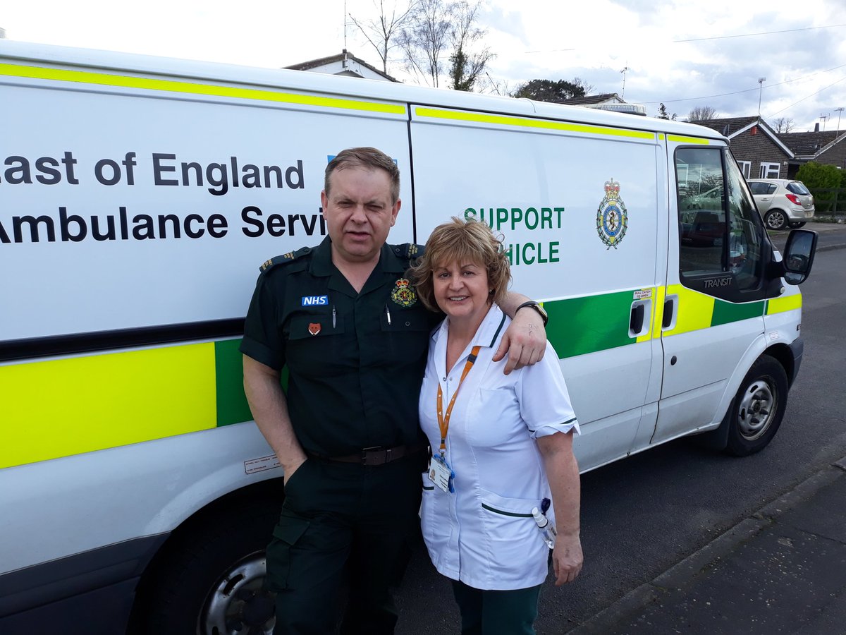 Anna Morgan MBE Co-founder of WCP (@mmorgan_anna) on Twitter photo Well done to our wonderful Early Intervention Vehicle supplying essential equipment to Norma to keep her at home as per her wishes ๐ <a href="/EEAST_THicks/">Terry Hicks</a> <a href="/EastEnglandAmb/">EEAST Ambulance Service</a> <a href="/NCHC_NHS/">NCH&C</a> <a href="/emmawakelin/">Emma Wakelin</a> Andy and Claire were superb Well done to our wonderful Early Intervention Vehicle supplying essential equipment to Norma to keep her at home as per her wishes ๐ <a href="/EEAST_THicks/">Terry Hicks</a> <a href="/EastEnglandAmb/">EEAST Ambulance Service</a> <a href="/NCHC_NHS/">NCH&C</a> <a href="/emmawakelin/">Emma Wakelin</a> Andy and Claire were superb