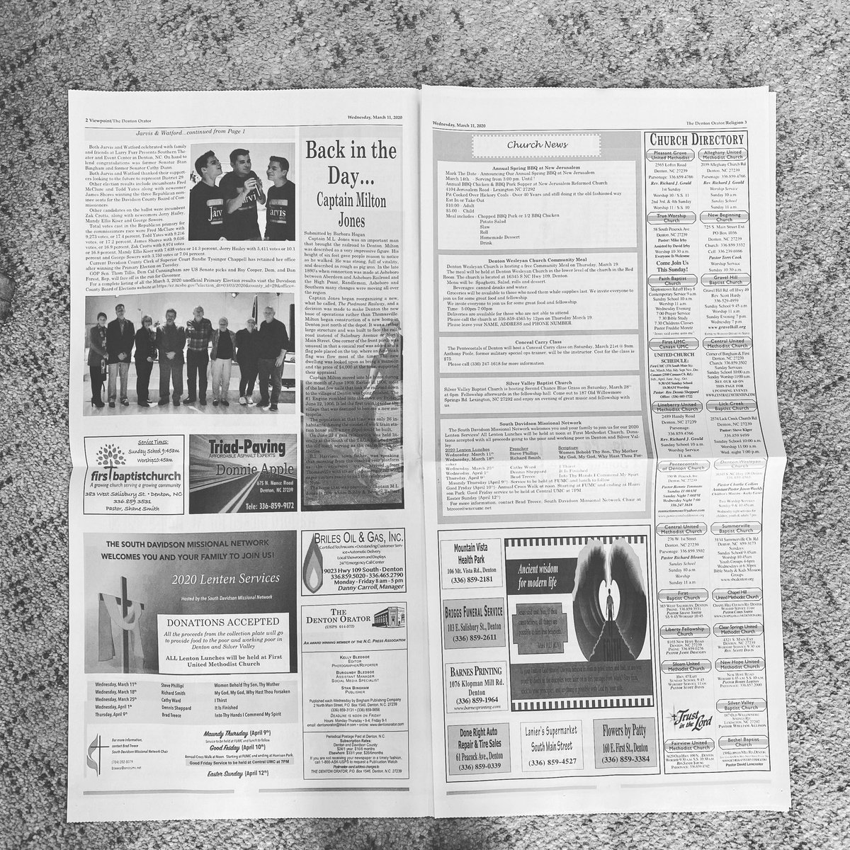 denton_the's tweet photo. The past few weeks we have been working hard to come up and include new community centered segments to be featured in the paper. We wanted to check in and see what you are thinking, as well as if you have any suggestions on other things you’d like to see us feature? https://t.co/wbljB7M3in