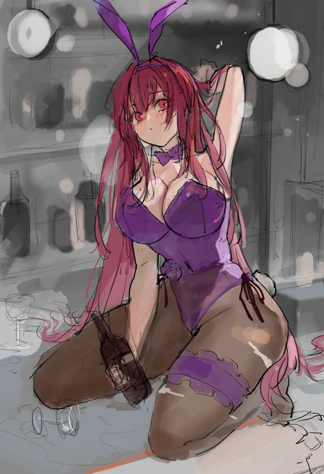 途中 