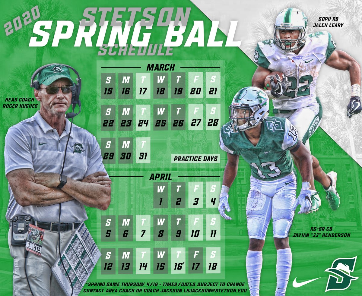Spring Ball right around the corner! 6. More. Days. LETS GET IT GOIN 🌴