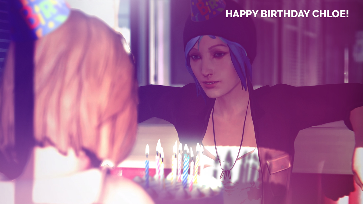 LifeIsStrange's tweet photo. Happy Birthday Chloe! https://t.co/C6NYhgCZ1q