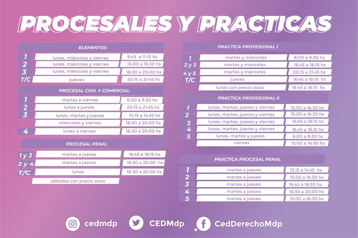 CEDMdp's tweet photo. #PRACTICA2 #IMPORTANTE
Las comisiones en SIU quedaron de la siguiente manera, ATENCIÓN ⚠️
Comisión 1 (en los nuestros la 5) a las 8hs
Comisión 2 (en los nuestros la 1) a las 15hs
Comisión 3 (en los nuestros la 2) a las 15hs
Comisión 4 (en los nuestros la 3) a las 16:45hs
+ https://t.co/lg4aVBNZfL