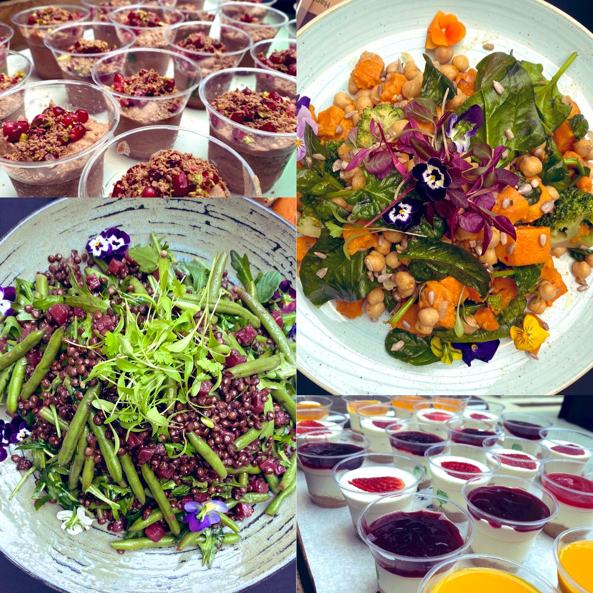 Well done to the Hackney team 
<a href="/chrisincefood/">Chris Ince</a> <a href="/supertubby93/">George Danny Ward</a> <a href="/RachelJay262/">Rachel Matthews</a> and Shane!!! Vegan Aquafaba 🍫 mousse 🥦🍠 and chickpea salad lentil green bean and beetroot salad and a verity of 🧀🍰 @AngelHillFood <a href="/jessey1965/">robert jessey</a>