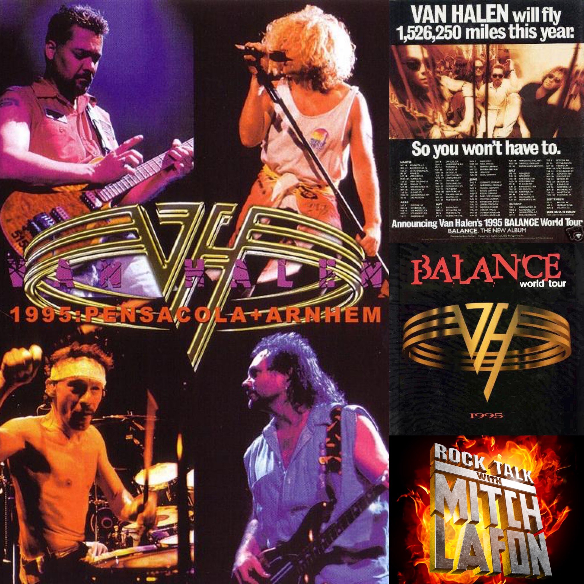 March 11th 1995. Van Halen launch their 