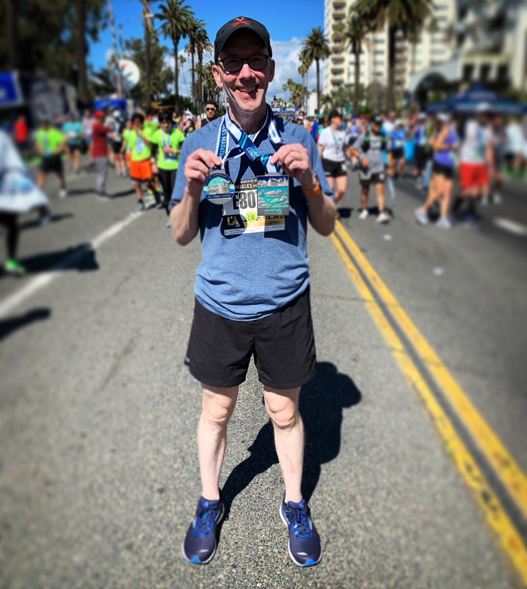 temple_runs's tweet photo. For last year‘s #lamarathon, I trained at a very novice level — good for a first effort. This year, I used @higdonmarathon’s Marathon Intermediate 1 plan &amp; cut 15 mins off my time! And, no bonking courtesy of @mattfitwriter’s nutrition advice! Thank you both!
.
#templeruns https://t.co/WbeMSVpOwi