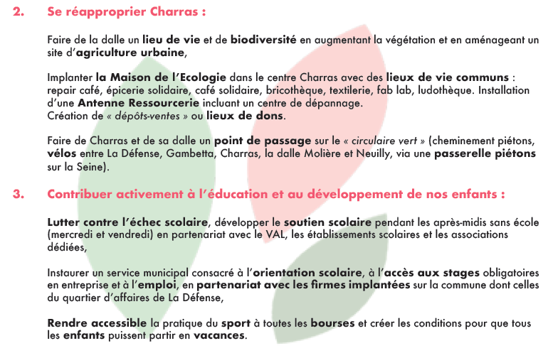 CourbevoieAC's tweet photo. Redynamiser la vie urbaine et citoyenne : Se réapproprier Charras, contribuer activement à l’éducation et au
développement de nos enfants
Retrouvez nos candidat.e.s et notre programme sur :  https://t.co/T5Y58PXX3P
#Courbevoie #écologie #démocratie #solidarité https://t.co/qsURXYjueF