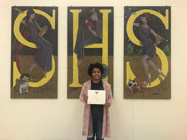 shscounselors88's tweet photo. The Prudential Spirit of Community Awards honored Breanna Evans with a President's Volunteer Service Award!  Breanna, we are once again so proud of you! @SmyrnaBulldog https://t.co/CtU1gFNrva