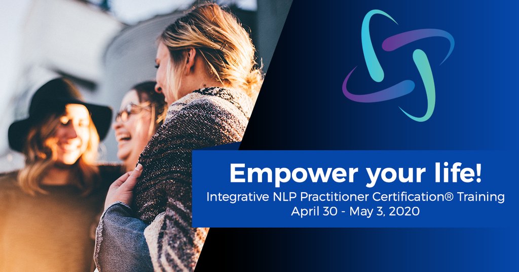 Empower your life!

Join our Integrative NLP Practitioner Certification® Training on April 30 - May 3, 2020 in Denver, CO.

Click here to register and use promo code FB2020 and save $50! bit.ly/NLP_Denver2020
