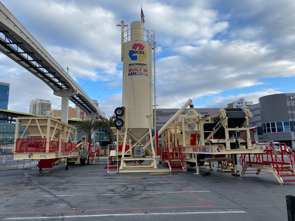 rockanddirt's tweet photo. The wait is over! Stop by Excel Machinery’s booth at ConExpo (S5004) to see the newest/latest addition to their product line, Port-A-Pug III! https://t.co/1pXgskhcP8
Built in Amarillo, Texas
#pinpointaccuracy
#whatthepug
#mixingitup
#excelmachinery https://t.co/lyBR97WWg9