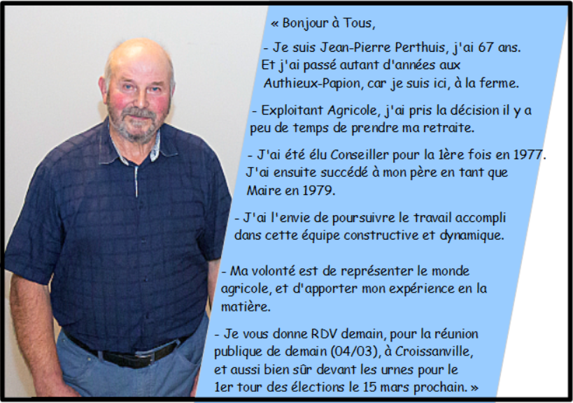 MezidonD's tweet photo. Présentation des colistiers #TousMézidonValléedAuge de la commune déléguée de Les Authieux-Papion. https://t.co/0mcgxmD6fy