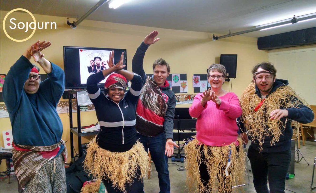 SojournMN's tweet photo. Our staff member, Edna, shared pictures and stories about Liberia, where she was born! At the end, they all joined in a dance party! Thank you, Edna, for sharing your culture with us. 

#sojourngreatdays #sojourn #sojournmn #mn #greatdays #moundmn https://t.co/rtAfUOfAA6