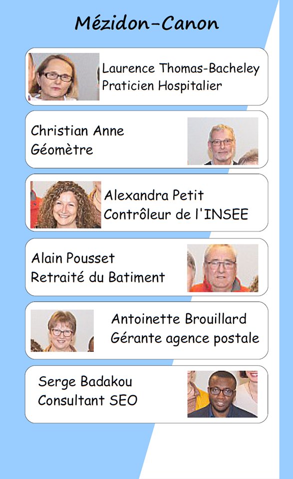 MezidonD's tweet photo. Présentation d'une première partie des colistiers #TousMézidonValléedAuge de la commune déléguée de Mézidon-Canon. https://t.co/38M0zWIZfx