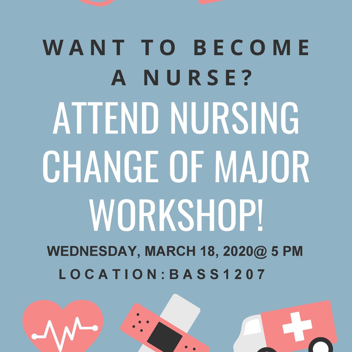 Students! We are cancelling our Change of Major workshop for March 18th at 5:00 PM. We will update with a new proposed date and time soon.  If you have any questions, please don't hesitate to email us at harc@tcu.edu