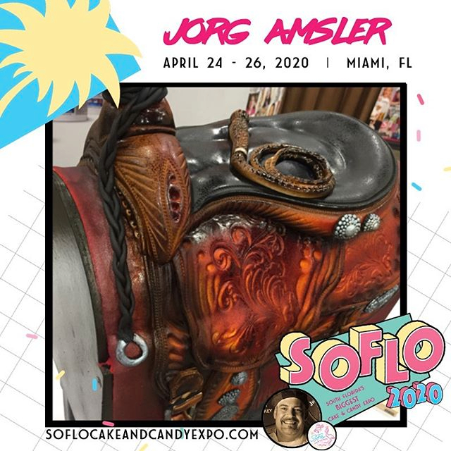 SoFloCakeExpo's tweet photo. TEACHER SPOTLIGHT! Jorg Amsler @jorgamsler will be joining us at #SoFlo2020, teaching two classes and a fantastic $20 demo! ——
$20 Demo: Great way to learn airbrushing techniques from an expert! ——
Book now: https://t.co/iIByZT72yM
#soflocakeandcandyexpo…
https://t.co/2hxnJSeYmI https://t.co/WtiEFCfLZa