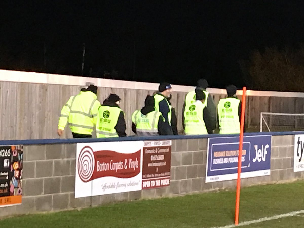 EntireSecurity's tweet photo. A couple of pictures of our safety stewards working last night at Barton Town vs Penistone Church . 

You looked amazing guys 👍🏻 https://t.co/gFCF5hhNbF