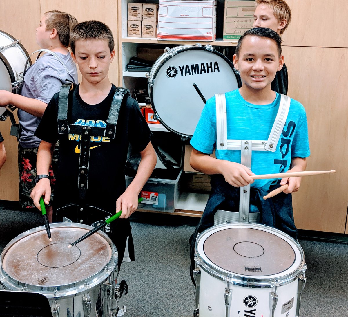 Our students march to the beat of their own drums, literally!

#lakeside #lsusd #lakesideunion #education #drums #drumline #drummers #musiceducation #music