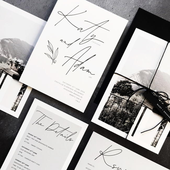papergraceuk's tweet photo. A bespoke design based on a lot of love for our Libre Firma collection and incorporating an olive leaf illustration 🖤 https://t.co/NdkADZm2TB