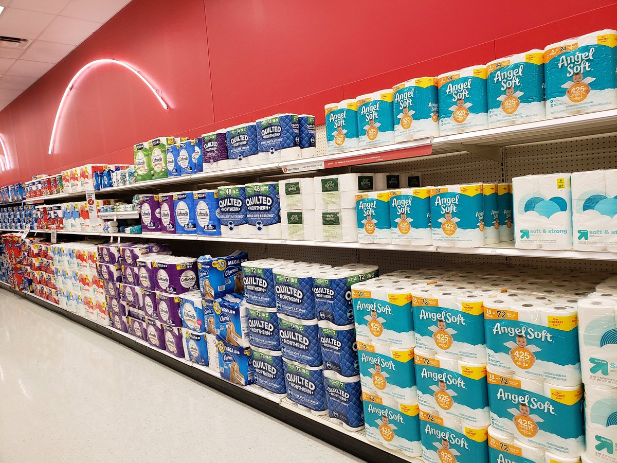 Still in business at T1971! Come get your toilet paper today! No more in the back room! <a href="/jamaal_edwards/">Jamaal Edwards</a> <a href="/Bridget_Hughes9/">Bridget Hughes</a> <a href="/Ruvolo_Alana/">Alana Ruvolo</a> <a href="/Amanda_Target18/">Amanda Templeton</a> <a href="/skillzyo/">Angie</a>