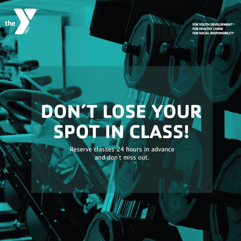 Attention Members,
Based on the recommendations of the CDC, class sizes will be reduced so there is at least 3 feet between participants. Classes will require online reservations for at least the next 2 weeks. Download the MobileFit App  or visit our website to RSVP!