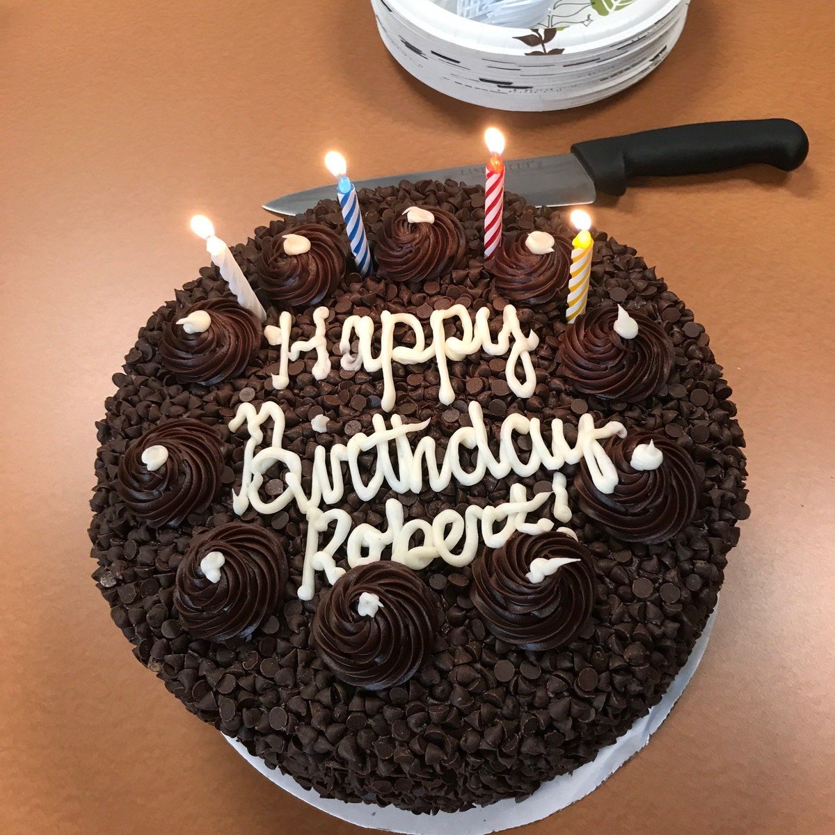 happy birthday robert cake