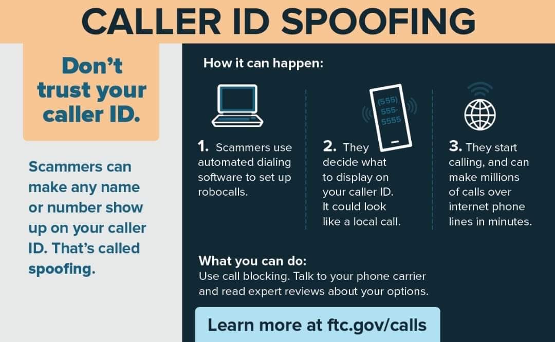 FloralParkPD's tweet photo. Please be careful when you speak to unknown people on the phone. https://t.co/CghWSmdiBI
