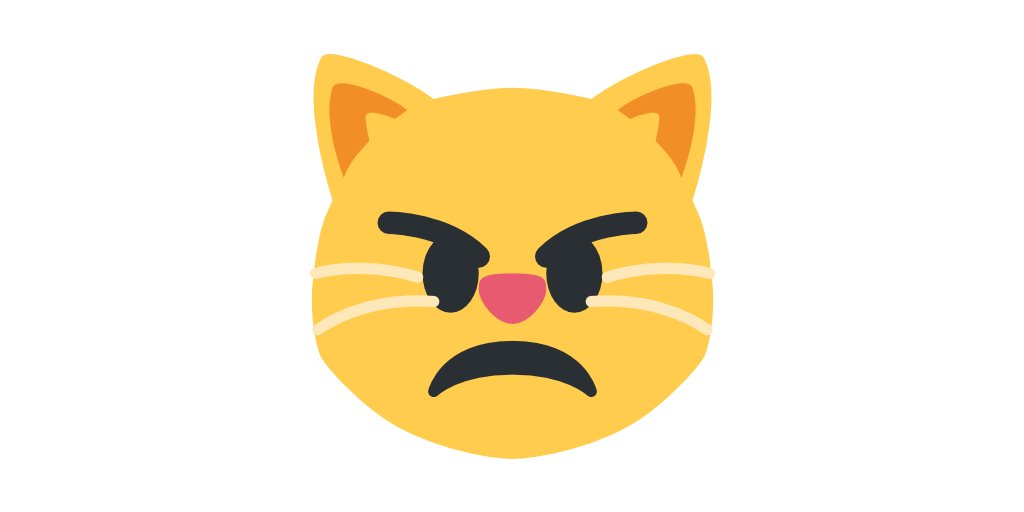 Mad Cat Face Emoji