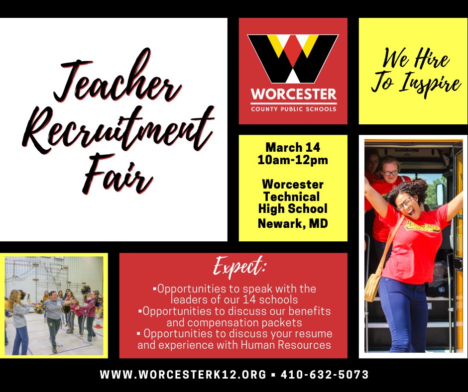 Worcester County Public Schools Human Resources tweet media