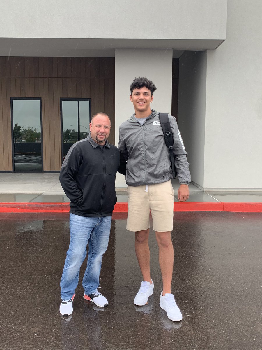 PTSportsGroup's tweet photo. Last stop in AZ is at Rangers Camp and to see client @SchiltzLuke this young man is someone to watch out for!!! #Luke #st2020 #rangerscamp #primetimefamily https://t.co/nPjlS68vuP
