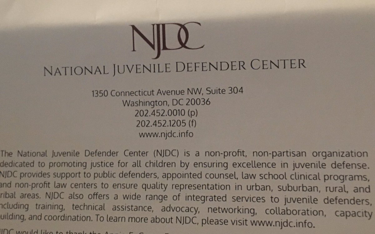 Kyra_Reynolds1's tweet photo. @NatJuvDefend gives children a voice in legal cases against them by providing defending attorneys with specialist training- good step. But US not signed to the UNCRC. Appalling juvenile prison conditions- so whole policing systems need reformed. #ambit20 @WIPLive @FundforIreland https://t.co/oSB8SxAu8c