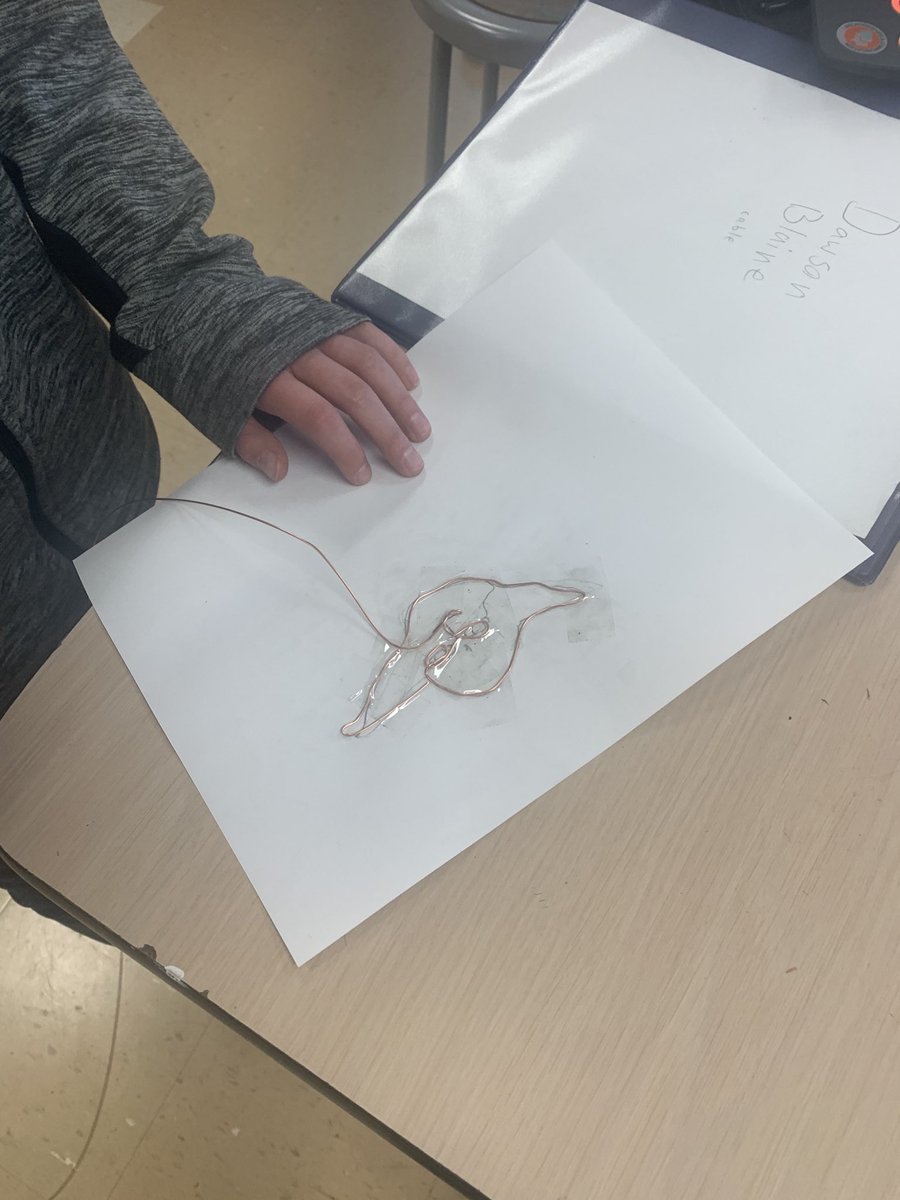 jmccormick74's tweet photo. ⁦@officialSPS⁩ ⁦@WilsonsCreekInt⁩ art students transforming a 2D drawing into a 3D sculpture. #curriculum #CriticalThinking #studentchoice https://t.co/NAQCotNFF3