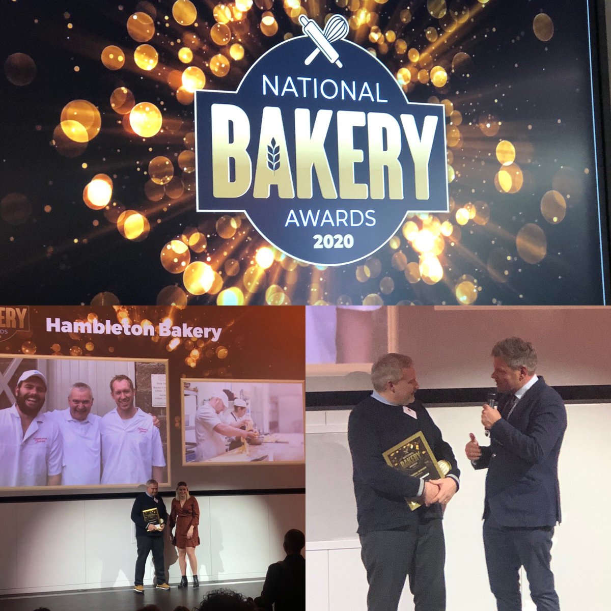 And the winner for the East Midland at the National Bakery Award is Hambleton Bakery 🥂🎉#nationalbakeryawards #hambletonbakery #awardwinners <a href="/businessbakery/">The Business Bakery</a>  <a href="/HambletonBakery/">Hambleton Bakery</a>
