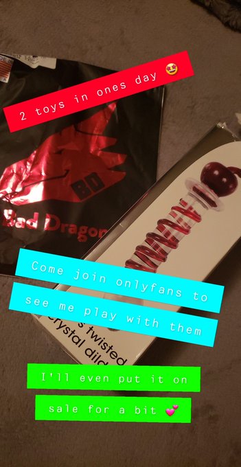 Ahh new toys came in!! I put https://t.co/lRf0Ur1toP on sale to celebrate! Cum watch me play 🤩  Soo excited<a href="/tag/bodysuit"class="tags"><span>#bodysuit</span></a><a href="/tag/fishnets"class="tags"><span>#fishnets</span></a><a href="/tag/stripper"class="tags"><span>#stripper</span></a><a href="/tag/exoticdancer"class="tags"><span>#exoticdancer</span></a><a href="/tag/feelingsexy"class="tags"><span>#feelingsexy</span></a>