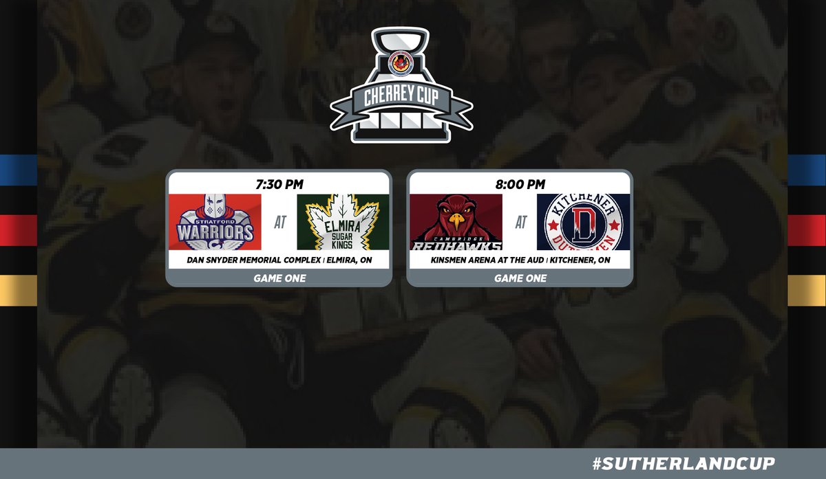 GOHLHockey's tweet photo. 3 series getting underway tonight!
#LASvsLDN
#SFDvsELM
#CAMvsKIT https://t.co/PT0gJhqy58