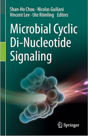 Congratulations to Cordelia Weiss for her lead authorship of a chapter entitled, "Cyclic di-GMP Signaling in Bacillus subtilis," which is featured in the new Springer Press book on Microbial Cyclic Di-Nucleotide Signaling!