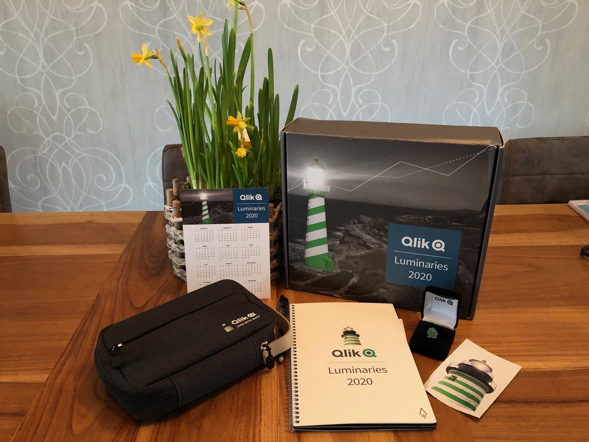 AngelikaKlidas's tweet photo. The postman came with a suprise today, the #qlikluminary 2020 giftbox with some nice #Qlik awsome swag.
Thank you @Qlik @FarquharFTW @CarolynDavis06
#dataliteracy #analytics #leadwithdata #BeDataLit https://t.co/hFc0EbDkeN