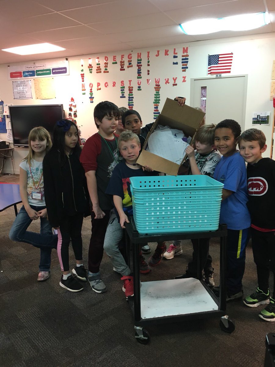 The Recycling Club is hard at work trying to save our planet.  They have recycled 106 pounds of paper in two months.  Way to go!! @TVTigers2020 <a href="/drlanaluttrell/">Lana Luttrell</a>