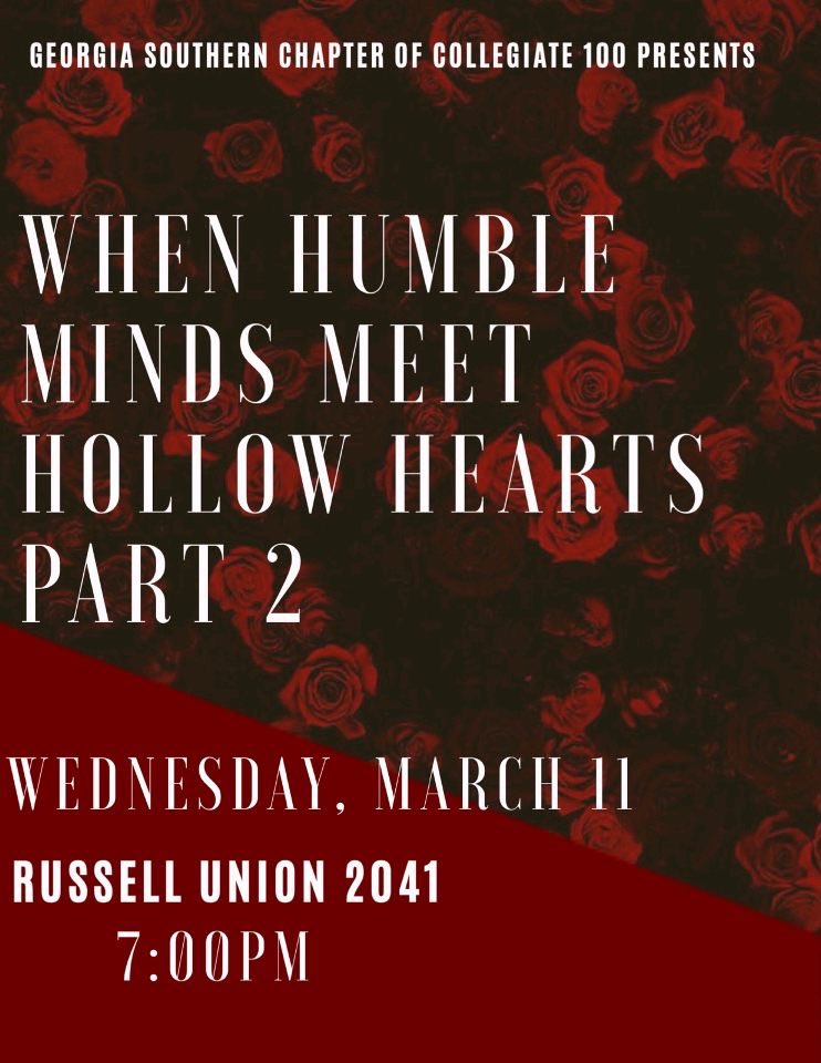 chicoandres95's tweet photo. GSUC100: Topics of discussion 

- Ignoring red flags
- Friends w/ benefits 
- Lowering your expectations 
- and many more ‼️‼️ 

Can’t wait to see views from both men and women. This will be interesting so don’t miss out tonight https://t.co/S3sHVLIaNp