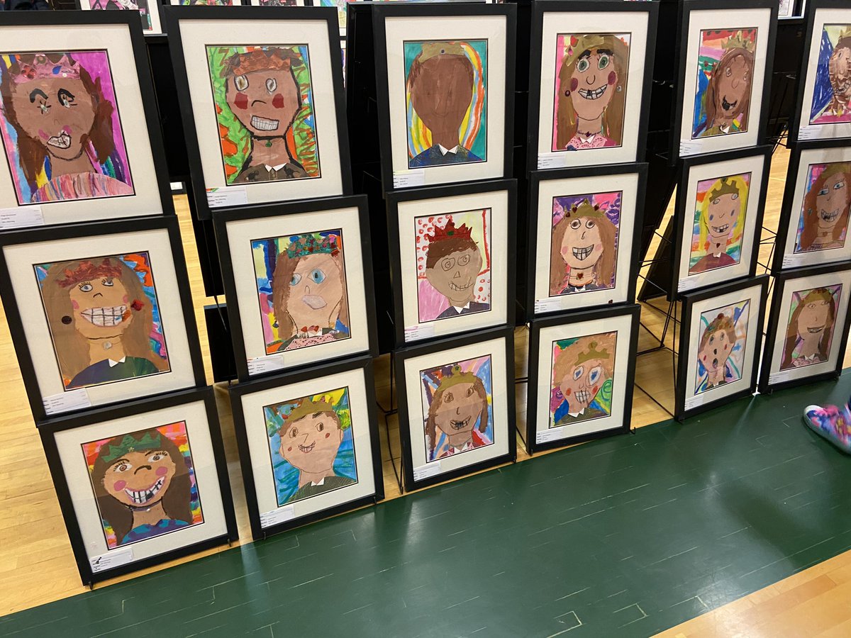 ron_veldman's tweet photo. Enjoyed art displays at the CAPS K-8 Art Show Tonight!  #GoBroncos https://t.co/v4Tb66Qskx