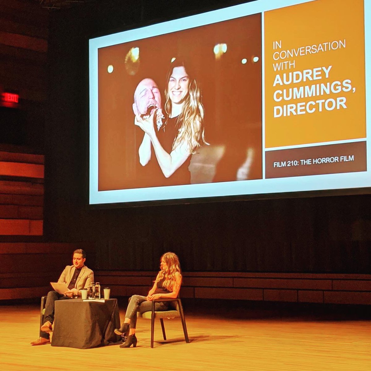 audreyc416's tweet photo. Wonderful afternoon speaking with Queens University! @kingcanfilmfest #KCFF20 https://t.co/388kU51OUX