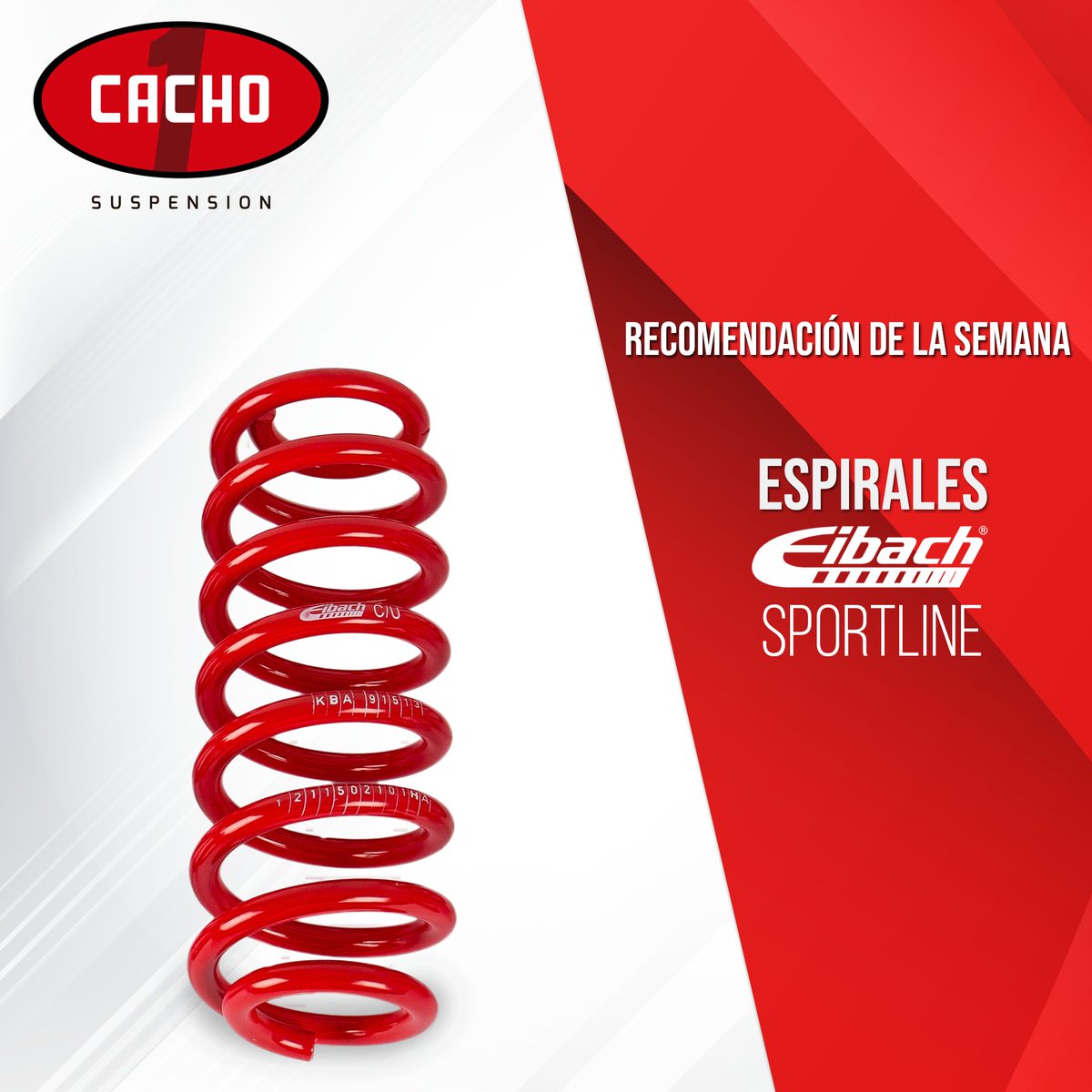 cachosuspension's tweet photo. Reducen el cabeceo ante el  frenado, el rolido del vehículo en giro, y el tirón del vehículo durante la partida quieta ✔

Conducción acorde a competición ✔

Sistema de suspensión más bajo que el Pro Kit - Baja de 1.7" (43 mm) a 2.5" (63 mm) ✔

Diseño de espiral progresivo ✔ https://t.co/GxfWRXO4bI