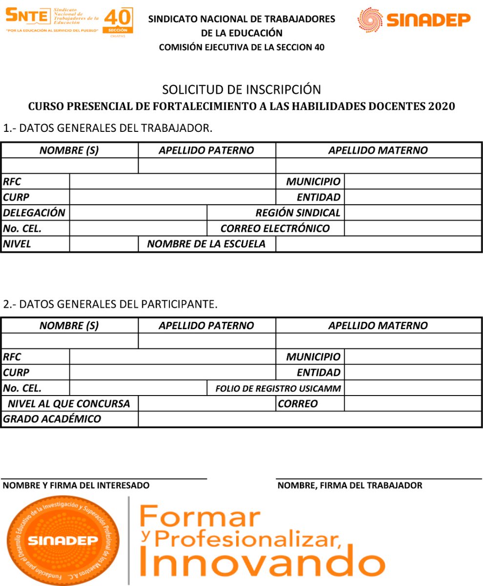 SECC40CHIAPAS's tweet photo. 🔴 A T E N C I Ó N 📣📣📣
Ya falta poco para el “CURSO PRESENCIAL DE FORTALECIMIENTO A LAS HABILIDADES DOCENTES 2020”❓❓
✔ INSCRÍBETE tienes hasta el 1⃣8⃣ de Marzo
#Sección40 te invita ‼
Más info aquí 👉 https://t.co/StrhFYLvLf
#SNTE #SINADEP #FelizMiércoles https://t.co/SbXFAE0BOS