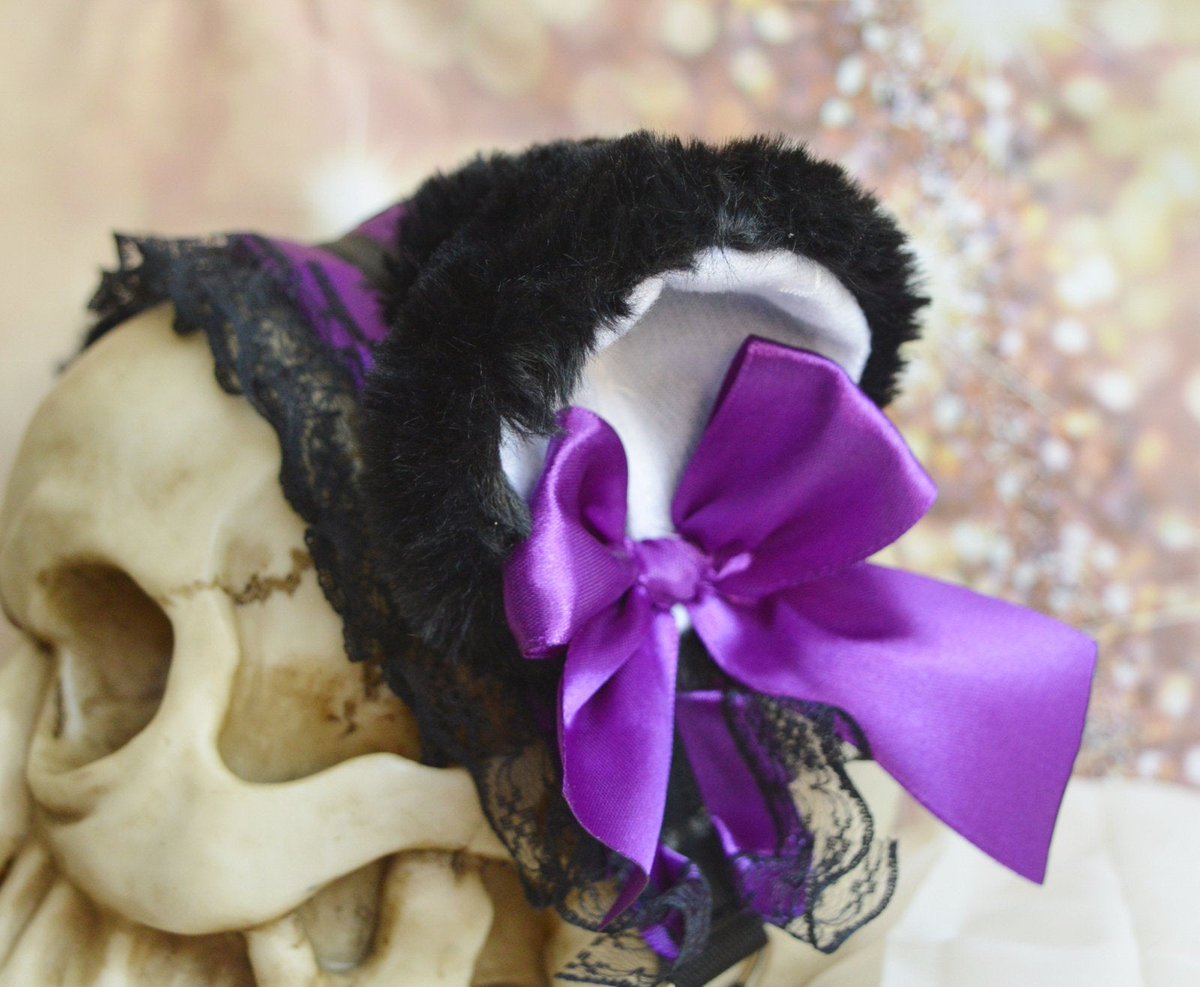 Nekollars's tweet photo. #Kittenplay clip on #cat #ears with #lace and #ribbon #bows - #neko #lolitaears #cosplay #costume - #kitten #play #accessories - #pastel #pink #petplayears #petplaycommunity #bdsmears #kittenplayears #owned #clipears #playears #petplaygear - More at our #Nekollars Etsy shop! https://t.co/AYGRKBFKo7