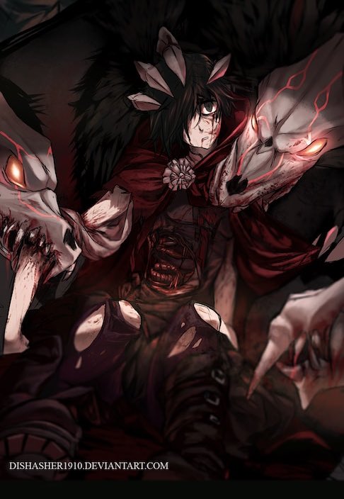 DefiledRose's tweet image. 🌹: ⚠️ GORE WARNING ⚠️ 

Any Grimm accounts wanna hit me up for something like this?