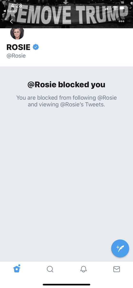 wombatpatrol2's tweet photo. @JamesTHarris I’m a nice midwestern grandma who told Rosie she shouldn’t talk badly about her daughter https://t.co/MAfbKaH4M3