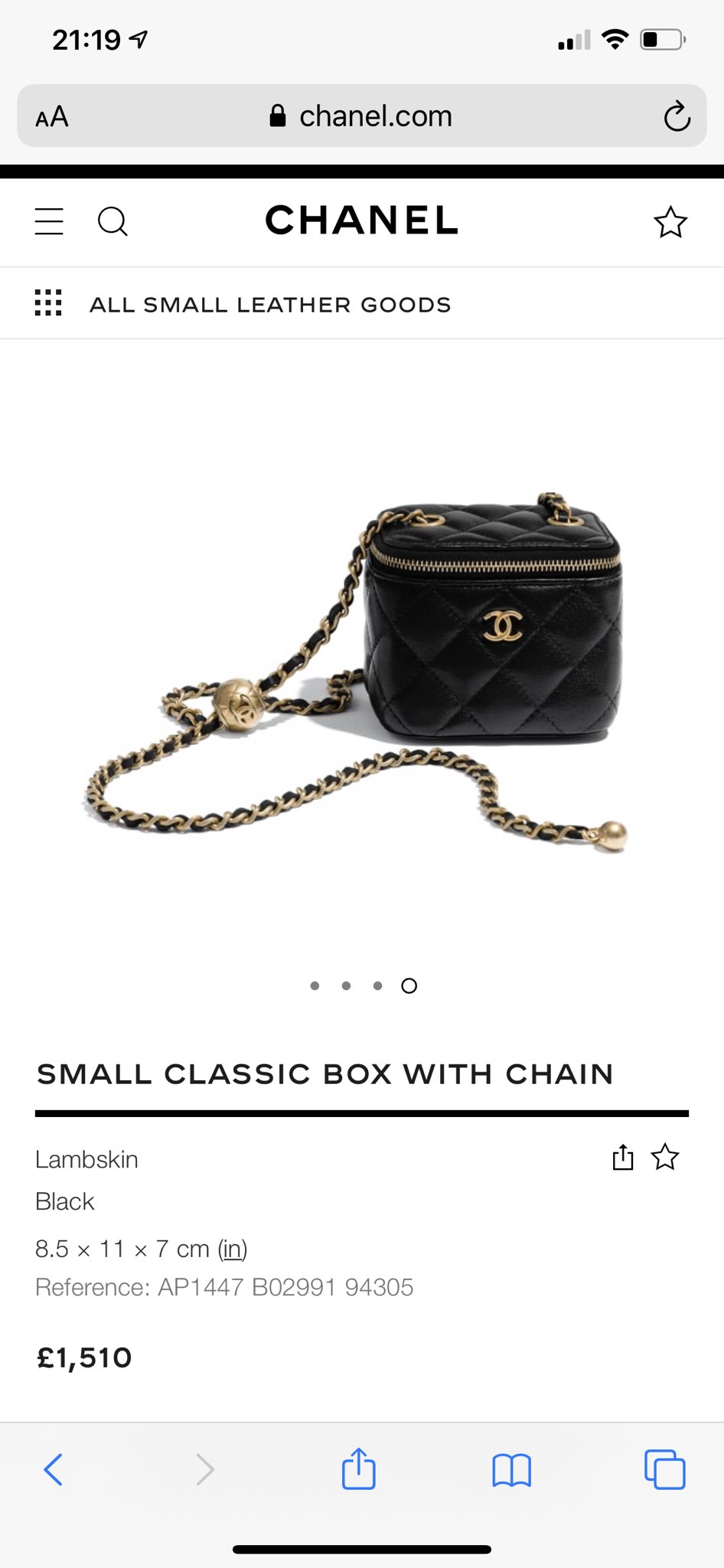 no one on X: Still thinking about this smallest bag on the planet with big  price tag #chanelmademedoit ❤️  / X