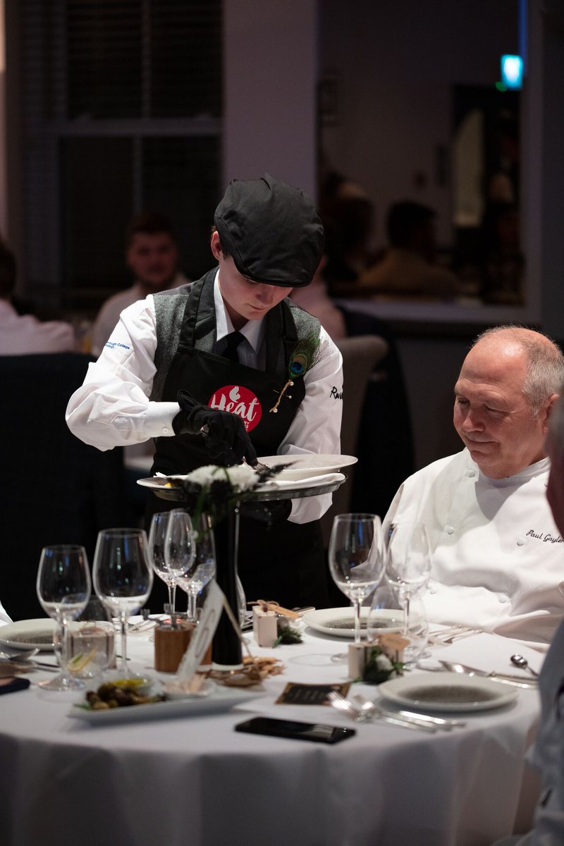 The Main Event! Farnborough College have just served up a sumptuous main course, we hope it tastes as good as it looks! The hard work is done, only dessert to go! #FCOTTheGallery #HeatJersey