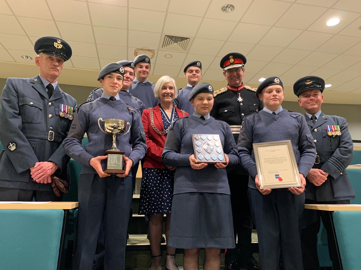 They've done it again! Congratulations to <a href="/1034aircadets/">1034 Sqn Air Cadets</a> for retaining the Duke of Connaught's Cup from the Lord Lt of Surrey for raising the most in last year's Poppy Appeal. An impressive £14,810. #aircadets #fundraising
