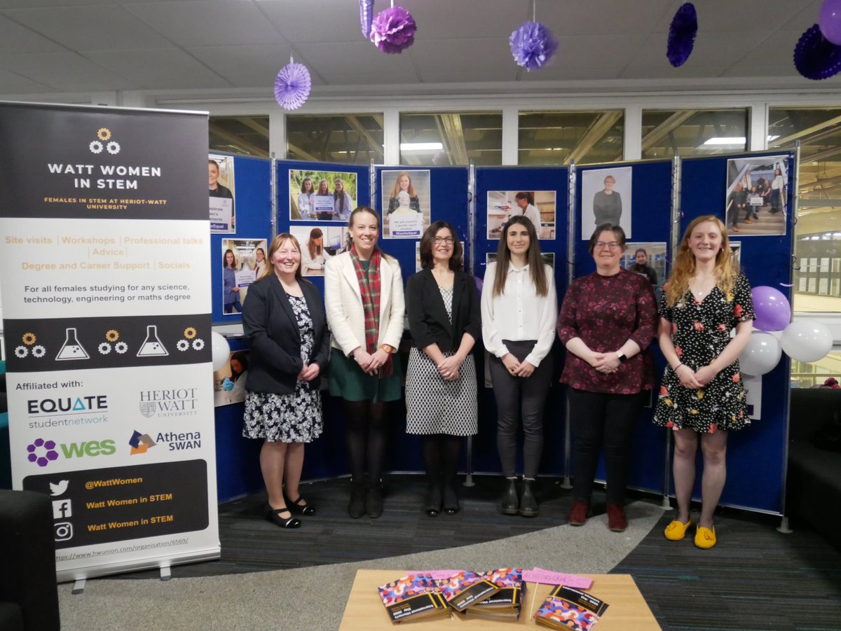 Thank you to everyone who attended our #IWD2020 celebration today! Thanks to all the speakers on our industry panel for your wonderful insights and sharing your knowledge with us, and to Jay for running 2 great student workshops!! #wattwomen #heriotwatt @HWU_EPS @HeriotWattUni