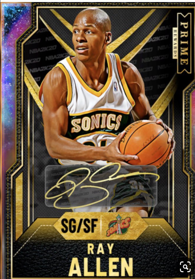 MT90162460's tweet photo. Galaxy opal Ray Allen 20 HOF and 29 gold badges!!!🔥🔥 only got 4 DM for details #NBA2K20 #myteam #NBA2K20MyTEAM https://t.co/OAeNdUVJRp