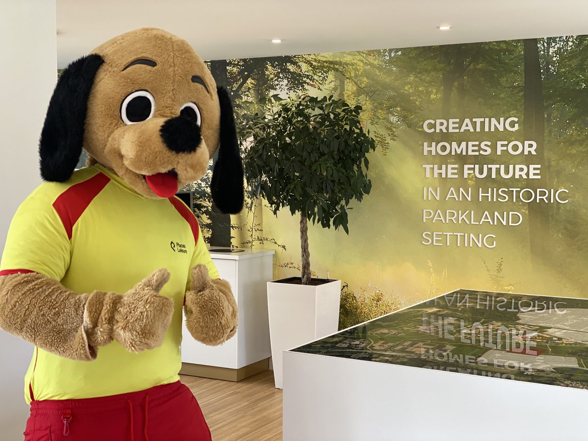 NthStonehamPark's tweet photo. We had a visit from an altogether different dog today... Places Leisure Eastleigh are running a competition to win day passes β simply follow @placesleisureeastleigh on instagram to win! #keepfit #workoutwin #eastleighgym https://t.co/o8AkXbTaNL